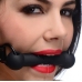 Strict Silicone Bit Gag Black O/S One Size Fits Most