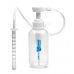 Clean Stream Pump Action Enema Bottle with Nozzle  Clear