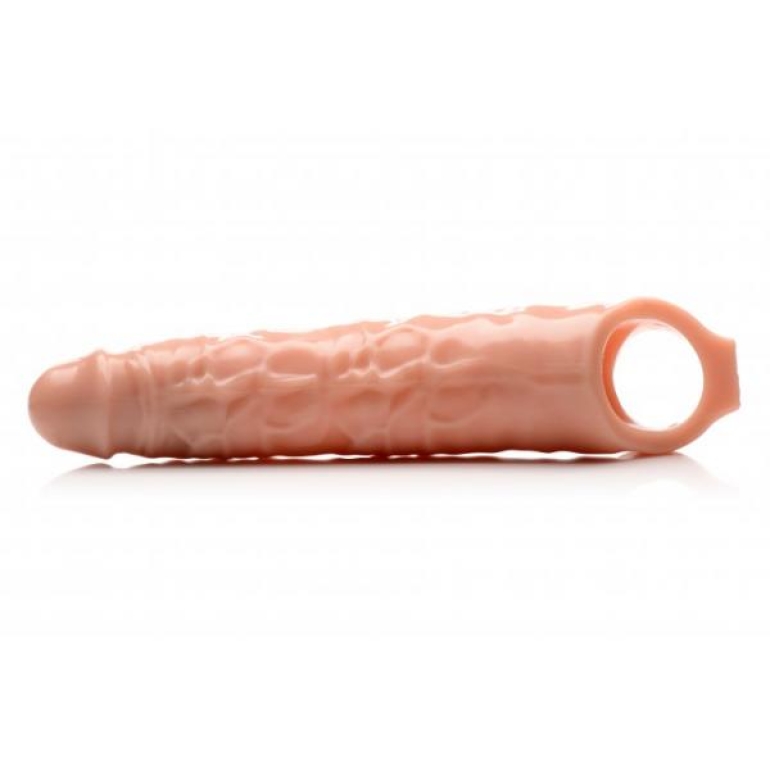 Size Matters 3in Penis Flesh Extender Sleeve Beige