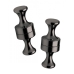 Power Pins Magnetic Nipple Clamps Set Black