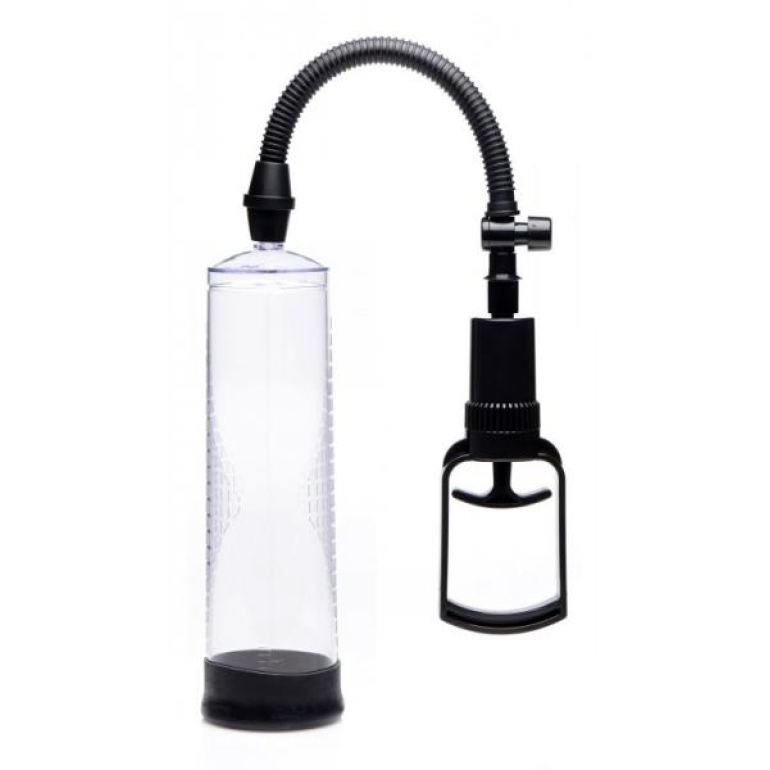 Size Matters Pull Handle Penis Pump Clear