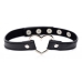 Dark Heart Chrome Heart Black Choker O/S