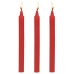 Master Series Fire Sticks Fetish Drip Candle Set Of 3 Red