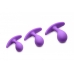 Frisky Booty Poppers Curved Silicone Anal Trainer 3pc Set Purple