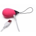 Bang! 10x Vibrating Silicone Egg W/ Remote Pink