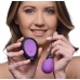 Bang! 10x Vibrating Silicone Egg W/ Remote Purple