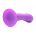 Squeeze-it Slender Dildo Purple