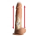 Master Series Power Pounder Thrusting Dildo Beige