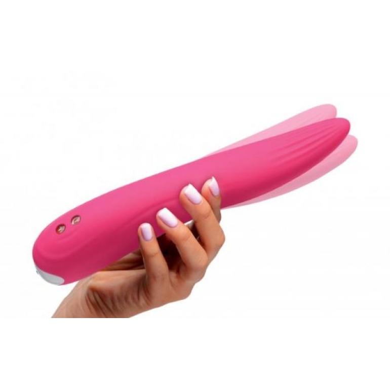 Inmi 8x Pro-lick Vibrating & Licking Silicone Tongue Vibe Pink