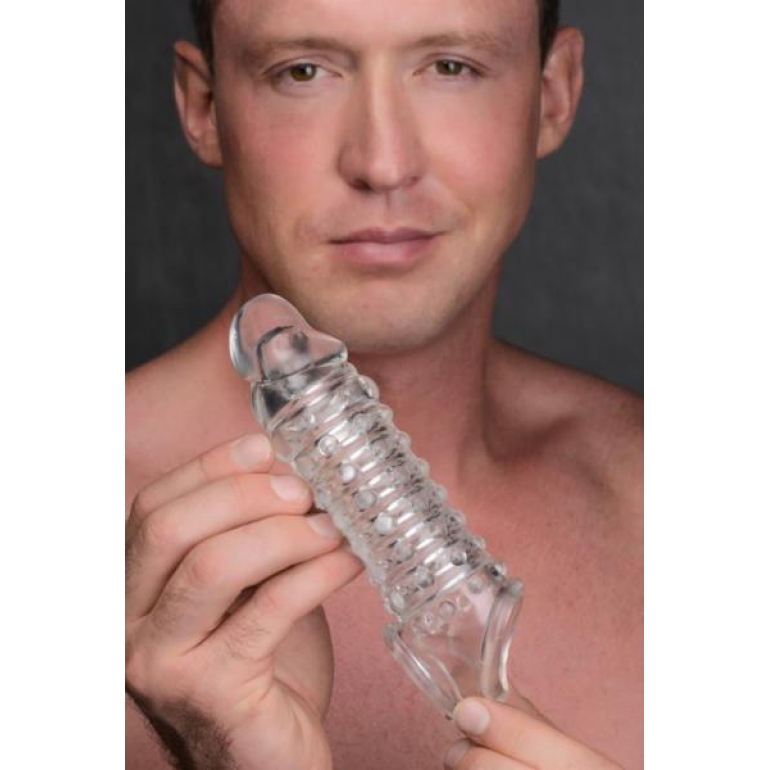 Size Matters 1.5in Penis Enhancer Sleeve Clear