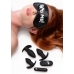 Bang! Backdoor Adventure 3pc Butt Plug Bullet & Blindfold Kit Black