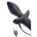 Tailz Waggerz Moving Vibrating Puppy Tail Anal Plug Black