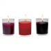 Master Series Flame Drippers Candle Set Black Red Purple Assorted