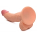 Pop 7.5in Dildo W/ Balls Light Nude