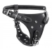 Strict Double Penetration Strap On Harness Black