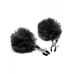 Charmed Pom Pom Nipple Clamps Black