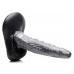 Creature Peniss The Gargoyle Rock Hard Dildo Silver