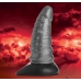 Creature Peniss Beastly Tapered Bumpy Silicone Dildo Smoke