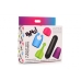 Bang! Rechargeable Bullet W/ 4 Attachments Multi-Color