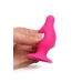 Squeeze-it Tapered Anal Plug Pink Small