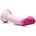 Strap U G-swirl G-spot Dildo Silicone Pink