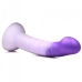 Strap U G-swirl G-spot Dildo Silicone Purple