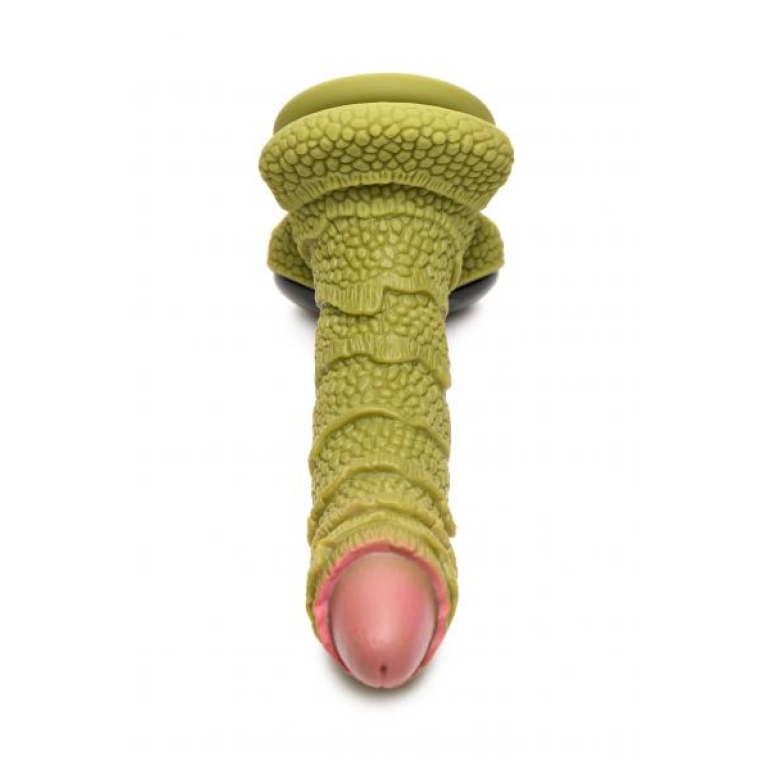 Creature Peniss Swamp Monster Green Scaly Silicone Dildo