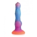 Creature Peniss Space Penis Glow In The Dark Silicone Dildo Multi-Color