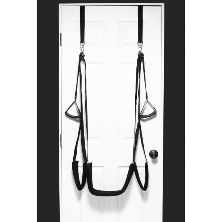 Bedroom Bliss Lover's Door Swing Black