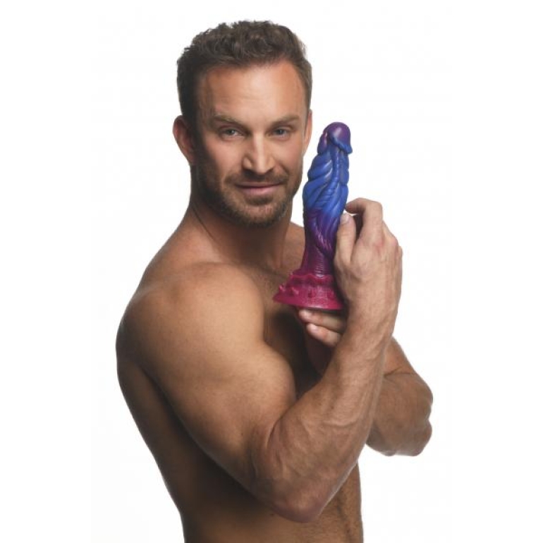 Creature Peniss Intruder Alien Silicone Dildo Multi-Color