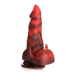 Creature Peniss Horny Devil Demon Silicone Dildo Red