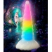 Creature Peniss Uni-glow Glow In The Dark Rainbow Dildo