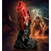 Creature Peniss Vulcan Silicone Dildo Red