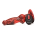 Creature Peniss Hell Wolf Thrusting & Vibrating Silicone Dildo W/ Remote Red
