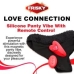 Frisky Love Connection Panty Vibe W/ Remote Red