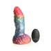 Creature Peniss Rainbow Phoenix Vibrating Silicone Dildo