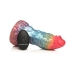 Creature Peniss Rainbow Phoenix Vibrating Silicone Dildo