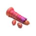 Creature Peniss Nymphoid Ovipositor Silicone Dildo Multi-Color