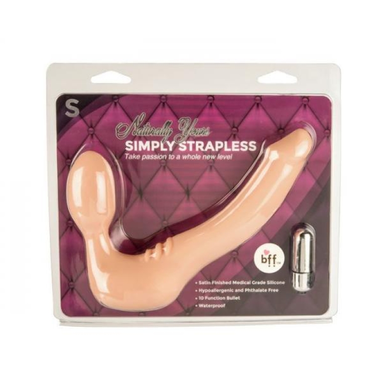 Simply Strapless Small Vanilla Beige