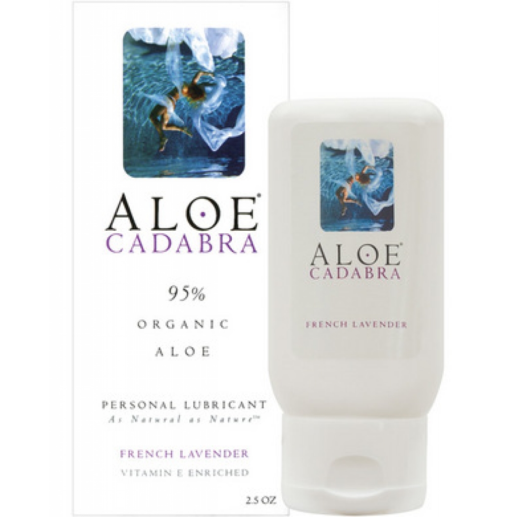 Organic Aloe Cadabra Lubricant - Lavender 2.5 oz