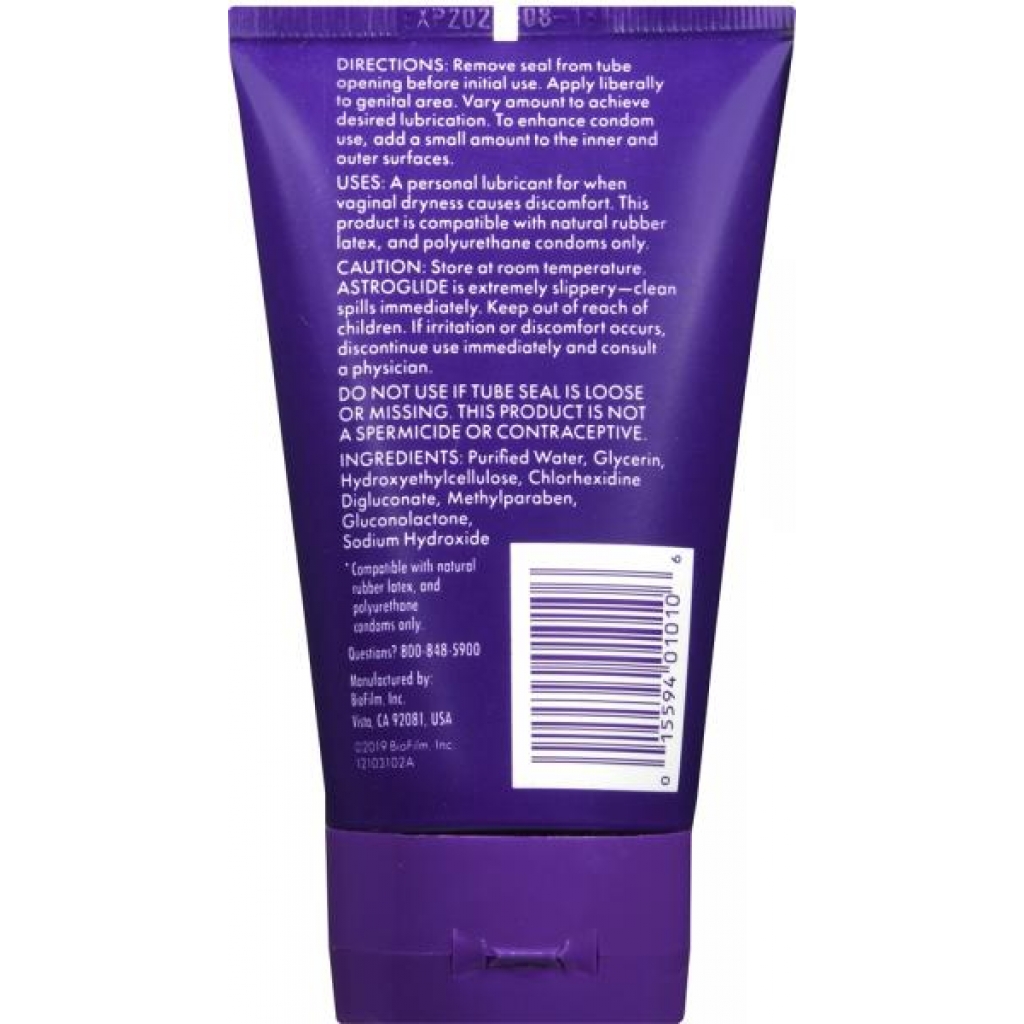 Astroglide Water Gel Personal Lubricant - 4 Oz