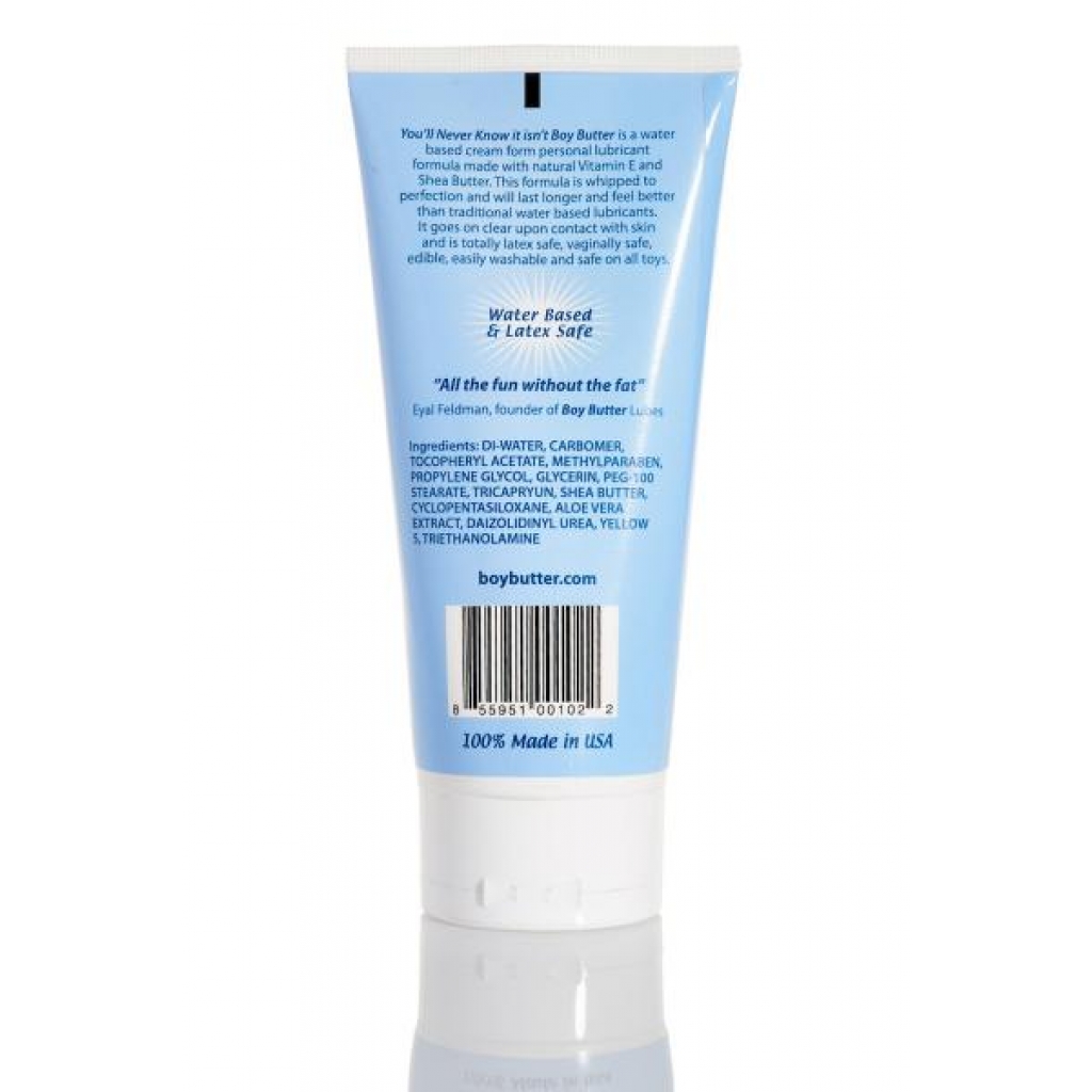 Boy Butter H2O Formula Lubricant - 6oz Lube Tube