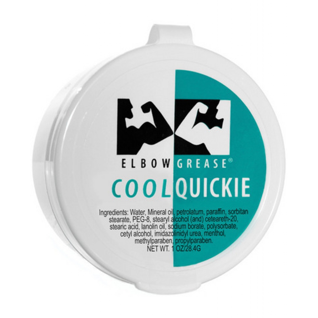 Cool Cream Quickie - 1 oz Premium Menthol Lubricant