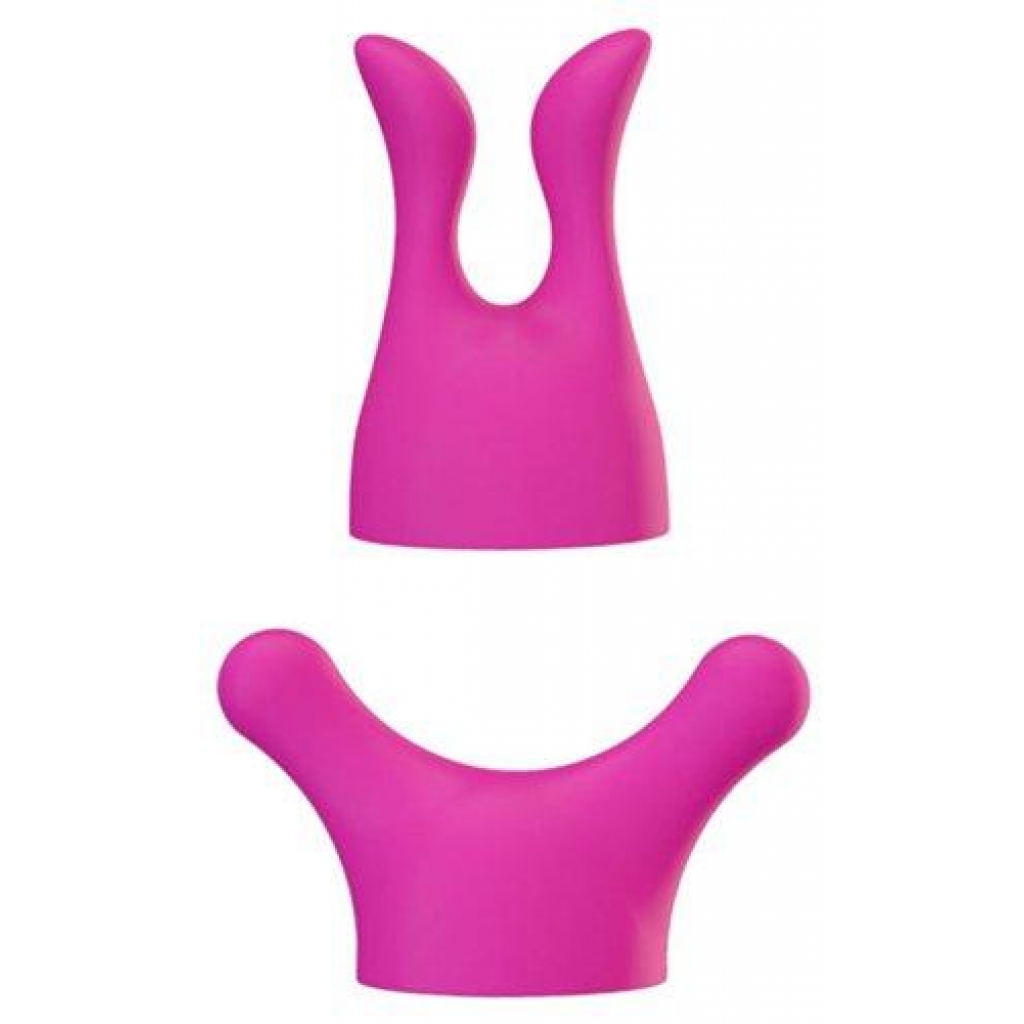 Palm Body Accessories 2 Silicone Heads - Pink