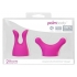 Palm Body Accessories 2 Silicone Heads - Pink