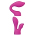 Palm Sensual Accessories - 2 Silicone Heads Pink