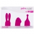 Palm Power Pocket Massager - Extended 3 Silicone Heads