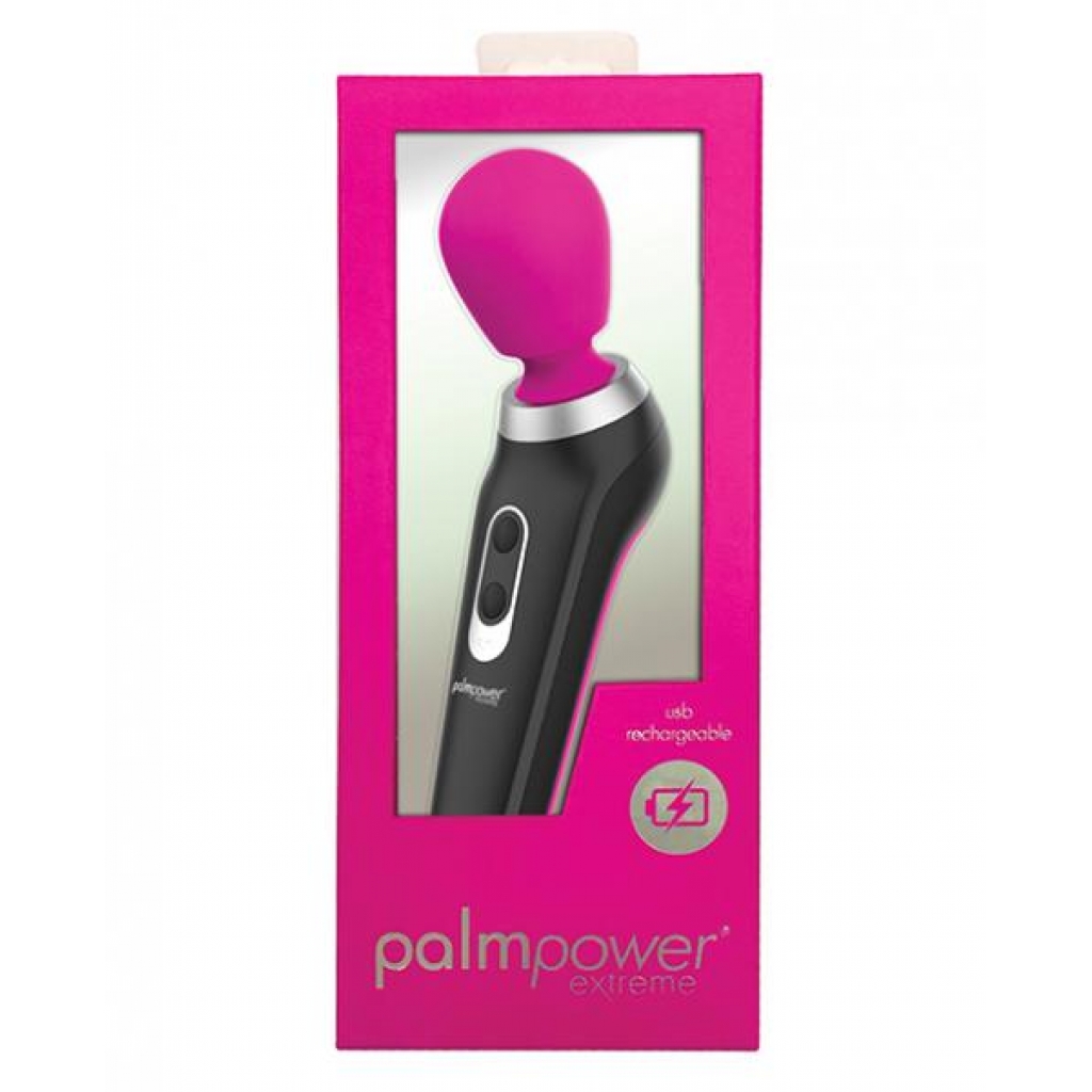 Palm Power Extreme Body Wand Massager - Pink