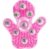 Roller Balls Massager - Pink Massage Glove