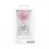 Pillow Talk Rosy Flower Glass Anal Plug - Luxurious Pink Elegance